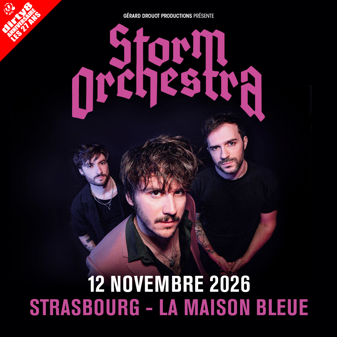 Storm Orchestra en concert au Maison Bleue le Jeu 12 nov
