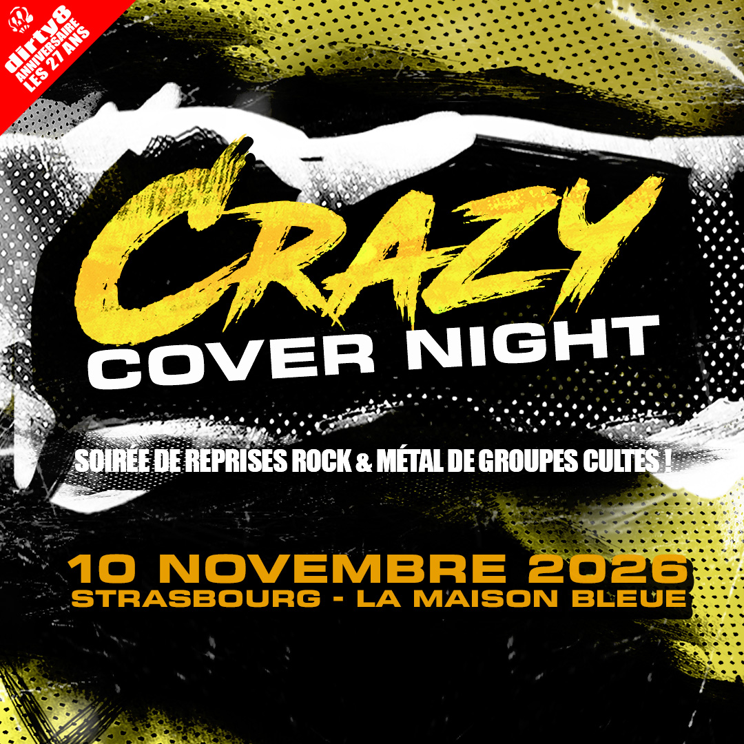 Crazy Cover Night en concert au Maison Bleue le Mar 10 nov