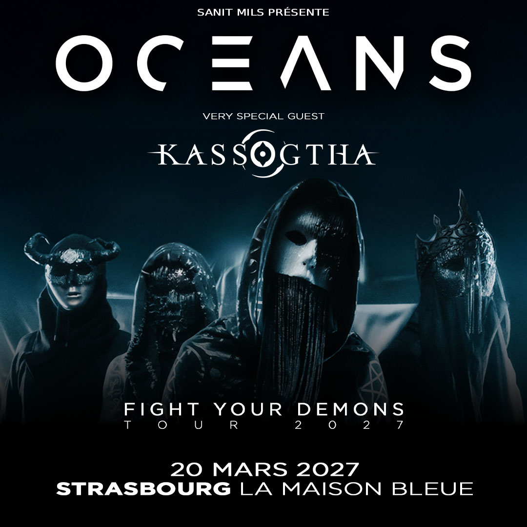 Affiche Oceans en concert au Maison Bleue